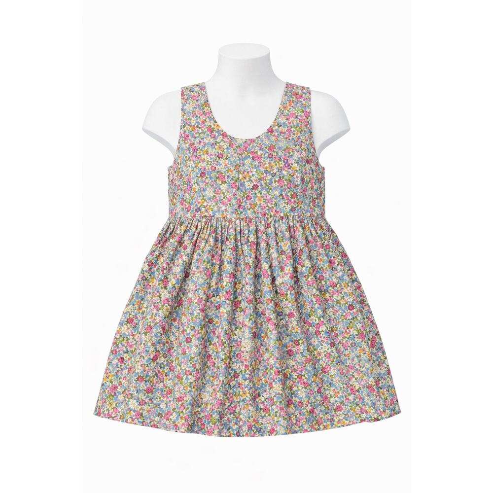 Lacey Lane Floral Toddler Dress Size 4 Sleeveless Boutique Girls NWOT